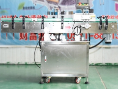 不干胶贴标机 济南天鲁食用油贴标机图2