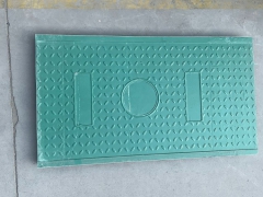 配电房电缆沟盖板长方形电力井盖 电力检查复合树脂电力盖板图3