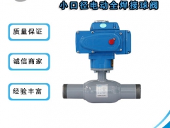 小口径电动全焊接球阀的使用与维护-瑞柯斯图1