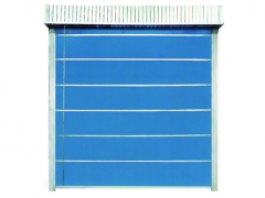 合肥无机布防火卷帘门定制厂家/警盾电动双轨双帘特级防火卷帘门图2