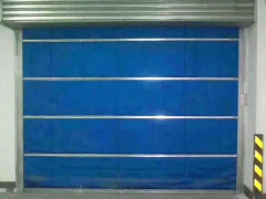 合肥无机布防火卷帘门定制厂家/警盾电动双轨双帘特级防火卷帘门图3