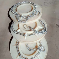 隧道工作面支护用带链条 柱鞋