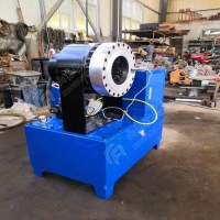 数控缩管机 高压胶管扣管机