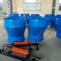 通风机分风器 铁质分风器 风筒自动切换装置