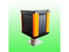 方形太阳能黄闪灯 同步太阳能诱导灯 智能太阳能雾灯报价图2