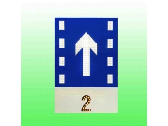 公路分道指示牌，行驶方向指示标志交通设施厂家图2