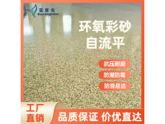 外贸合作工厂 蓝翠鸟环氧彩砂地坪漆 新形态地面材料图2
