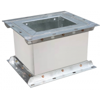 装配式一体化钢面无机硅晶防排烟风管
