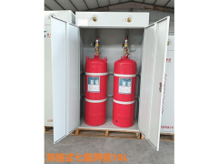 七氟丙烷灭火器双柜式气体灭火装置GQQ70*2灭火药剂机房商用图1