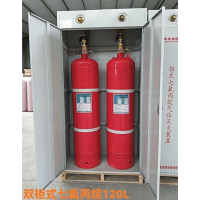厂家直销 柜式七氟丙烷灭火装置GQQ120*2 机房配电室专用